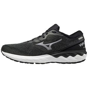 Tenis Para Correr Mizuno Wave Skyrise 2 Hombre Negros/Blancos/Grises | Mexico-531749